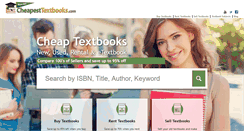 Desktop Screenshot of cheapesttextbooks.com